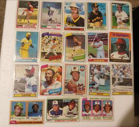 Vintage baseball cards good condition sharp corners