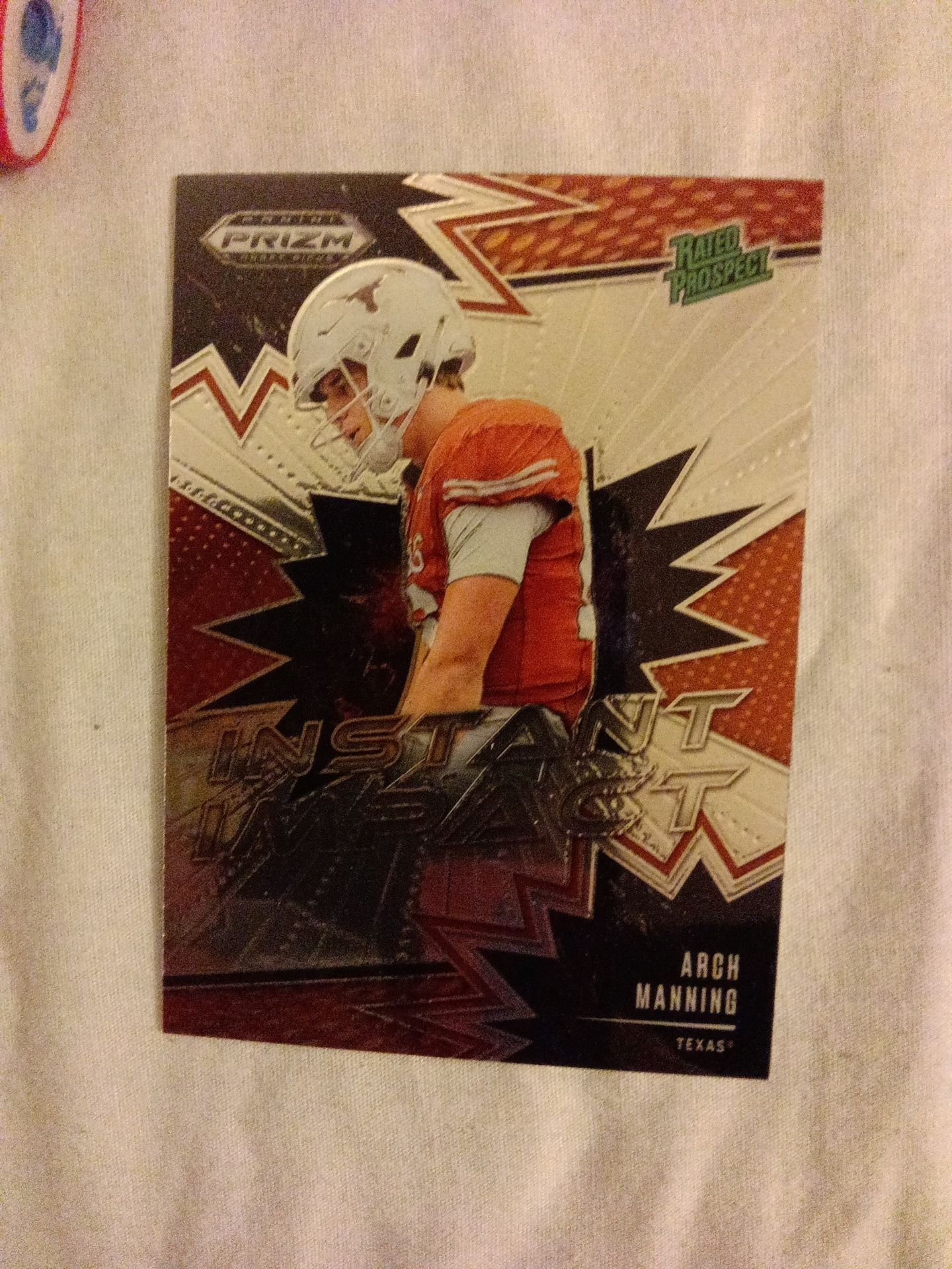 Panini prism draft picks Arch manninng