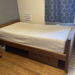 Twin Bed + Mattress 