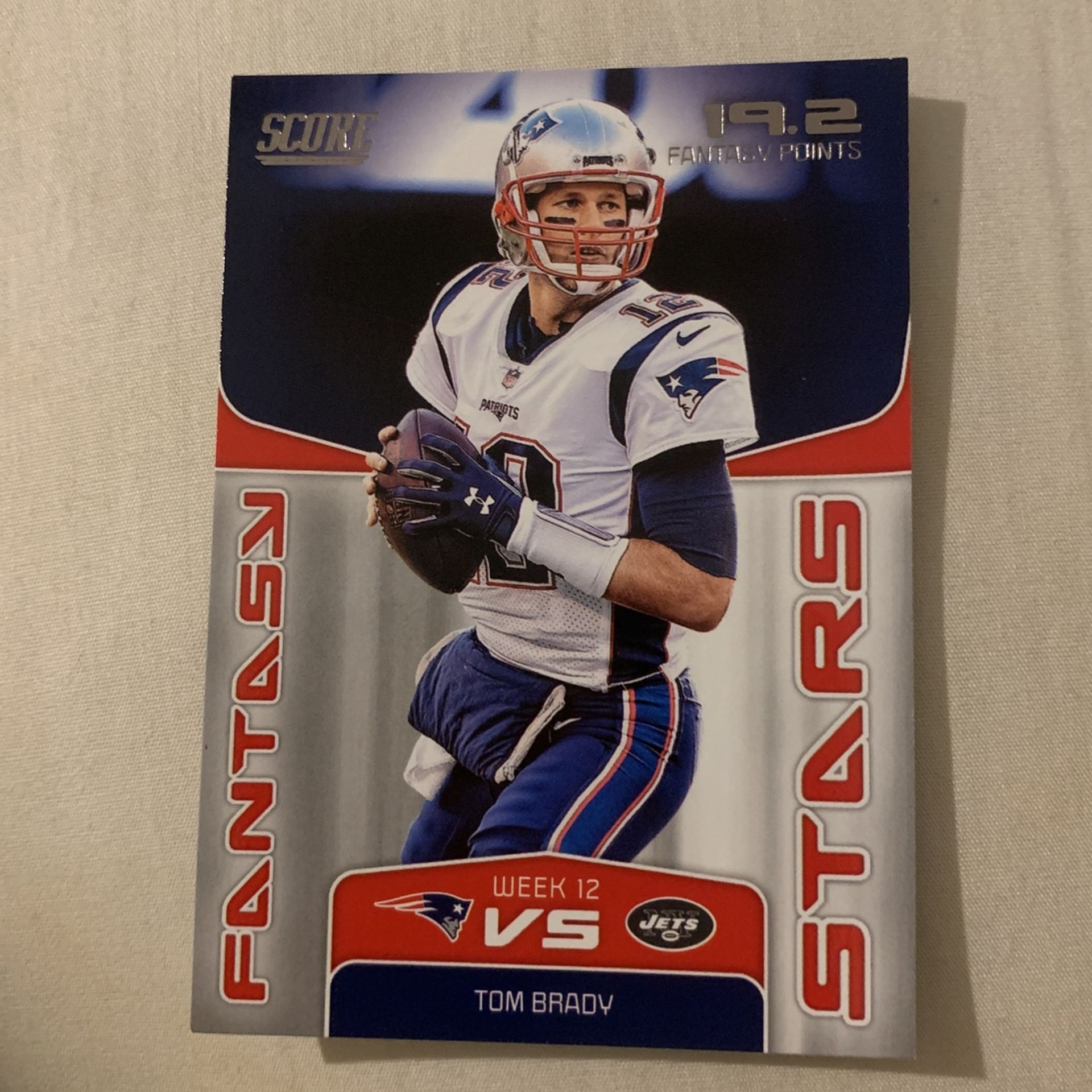  Tom Brady Football Card