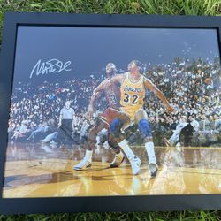 Magic Johnson Autograph 16x20 Authentic