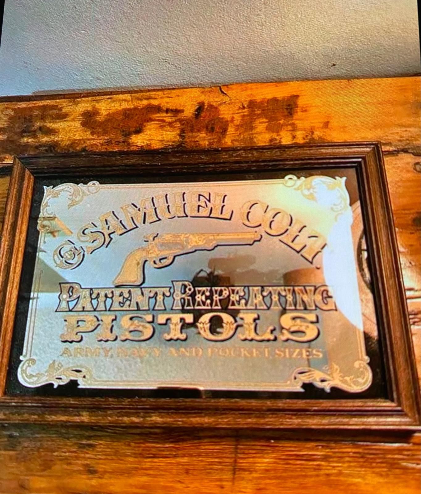 Cuadro Antiguo Fondo Espejo Promoción