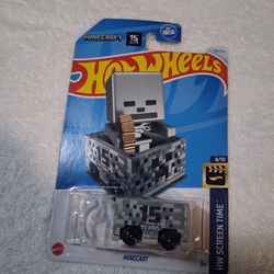 Hot Wheels Minecart Mine Craft HW Screen Time 2024