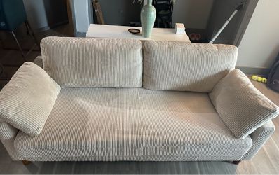 Comfy Cream Couch
