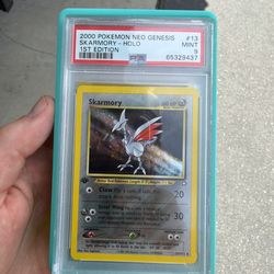 1st Edition Holo Skarmory Psa 9