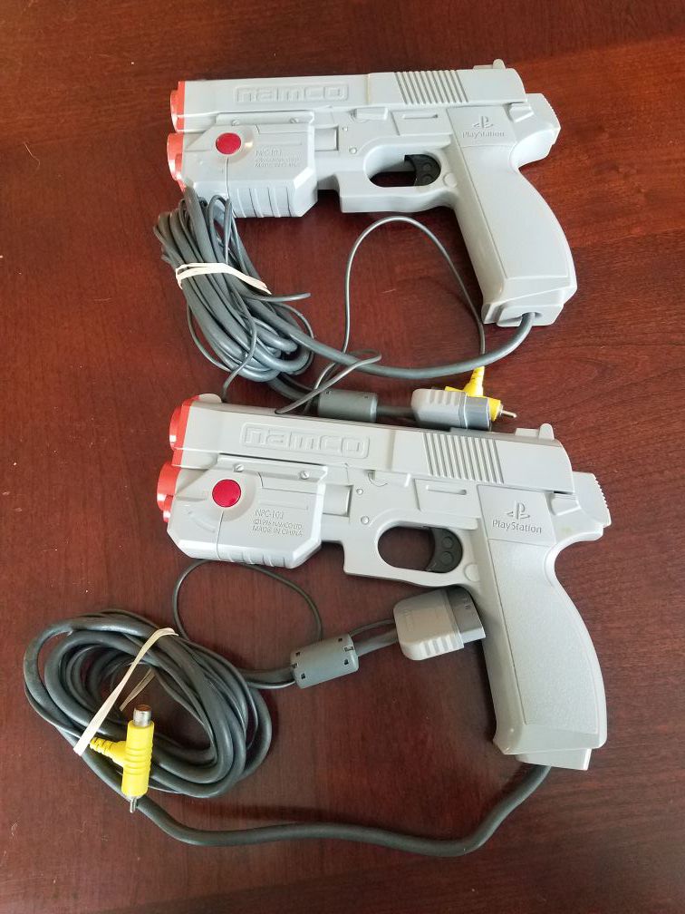 PlayStation 1 or 2 Namco Guns