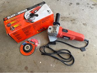 Black & Decker 4.5” Angle Grinder
