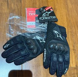 Alpinestars SMX 1 Air V2 Motorcycle Gloves Lightweight Ventilated Design Street Riding Comfort Enhanced Grip Protection