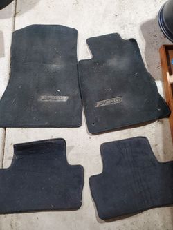 Lexus IS FSPORT floor Mats And K&n Intake Heat Shield