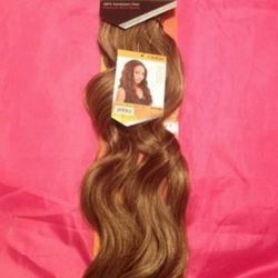 New Batik Grammy Wave Hair Extension S 18” Multi Blend Caramel Brown