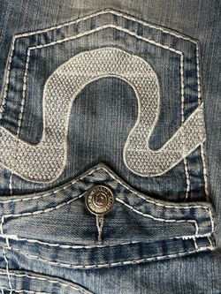 True Religion Brand Jeans Medium Wash Denim