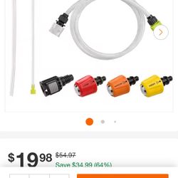 EZClean Power Cleaner Chemical Nozzle Kit