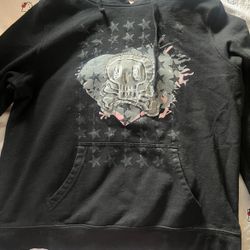 Black and Pink Hoodie W