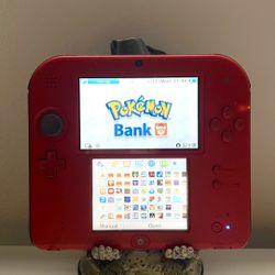 Red 2DS fully Loaded With 100+ Games!
