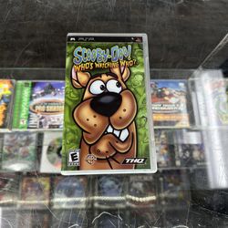 Scooby Doo Psp $35 Gamehogs 11am-7pm