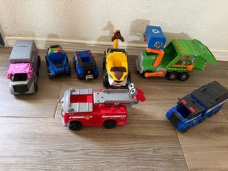 Paw patrol cars