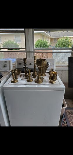 Various Solid Brass Ornamental Pieces