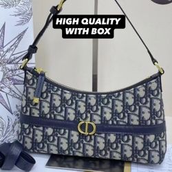 Monogram Shoulder Bag With Box. PLEASE ACKNOWLEDGE NOTE ON 1st Image (NEW)