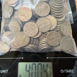 Bulk Copper Cents 4 Pounds, 95% Copper Cents, Hot Investment Opportunity