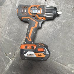 RIDGID 18V Impact Wrench