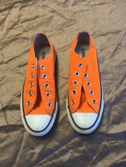 Orange converse