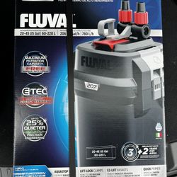 New Fluval 207 Canister Filter