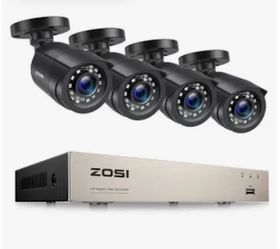 4 Pack Security Camera System