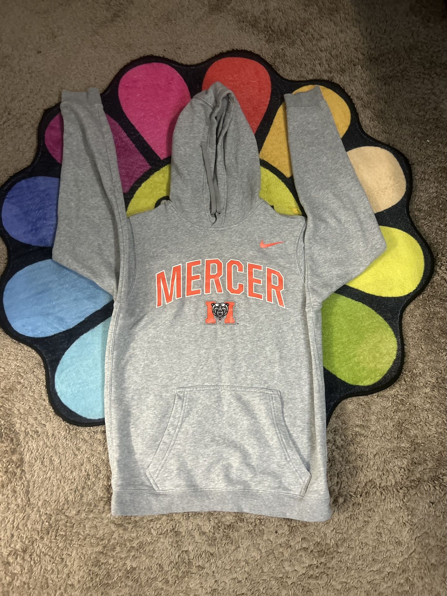 Mercer Orange Grey Hoodie