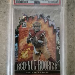 TREY LANCE 2021 DONRUSS OPTIC #RHR2 GEM MT 8