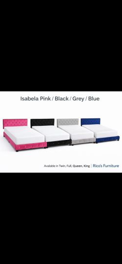 New King Bed Wht Matres for $450
