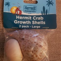 Fluker's Hermit Crab Growth Shells Large, 2-Pack

