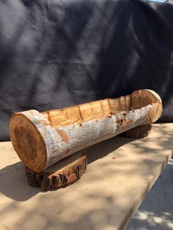 Wood base planters