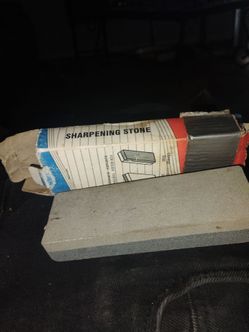 Vintage sharpener stone