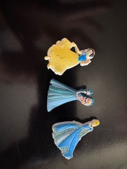 Disney Princess Croc Charms Set of 3
