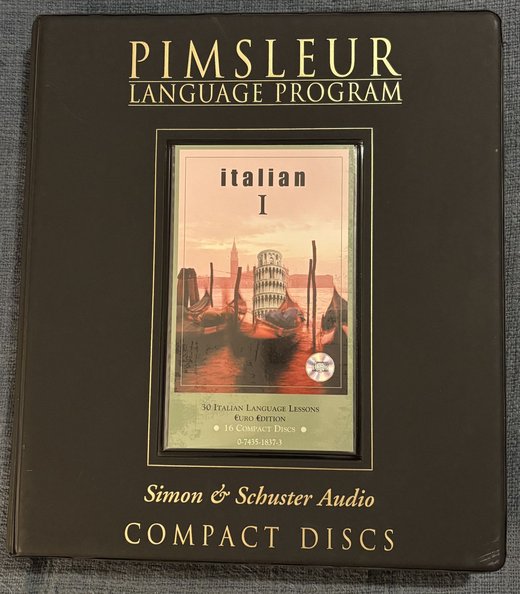 PIMSLEUR Language Program: Italian 1, CD Set