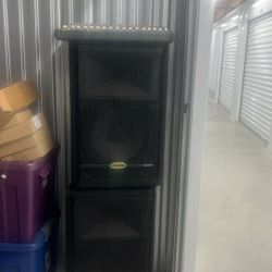 Complete PA set up except stands 