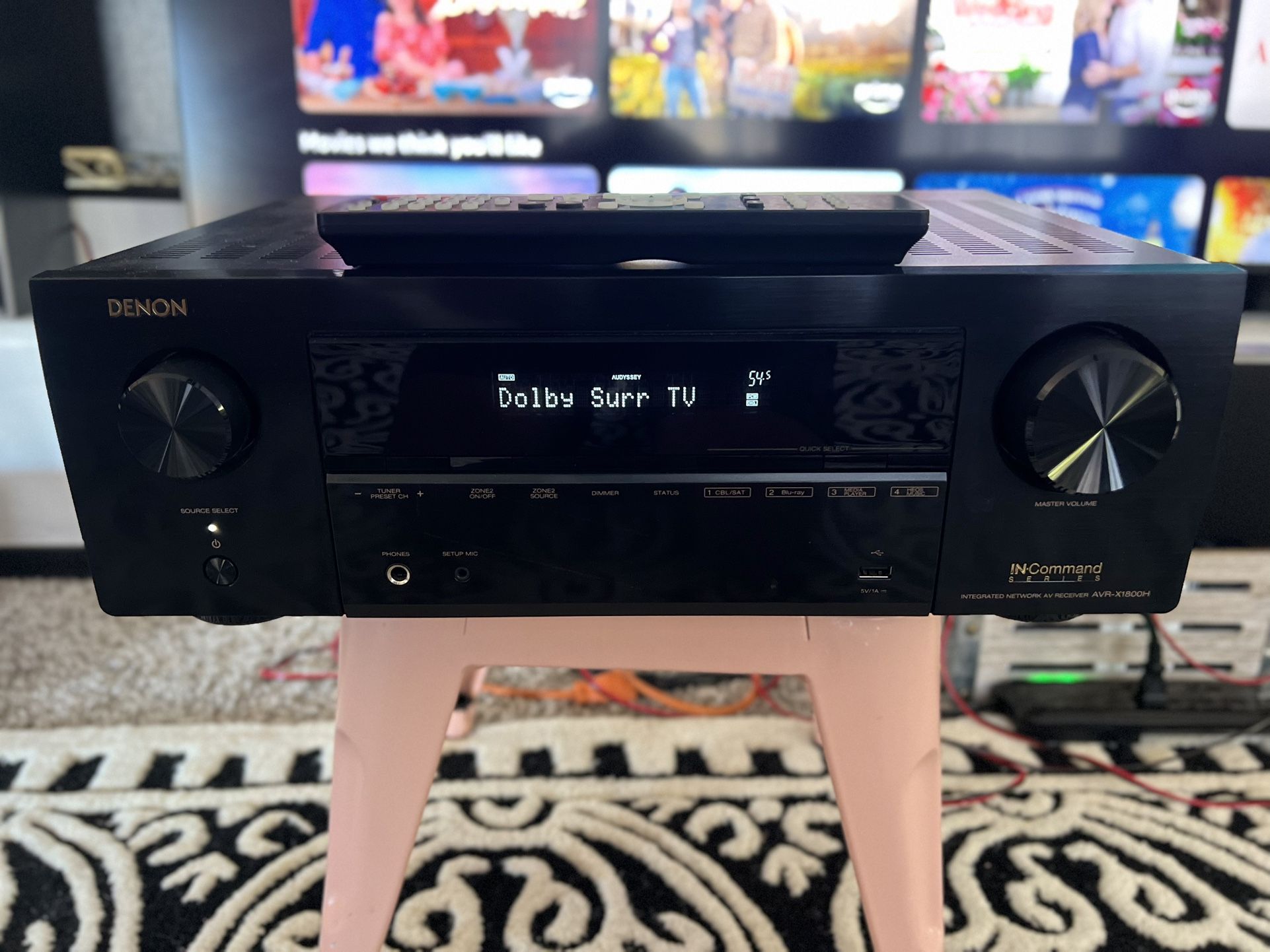 Denon AVR-X1800H with Dolby Atmos