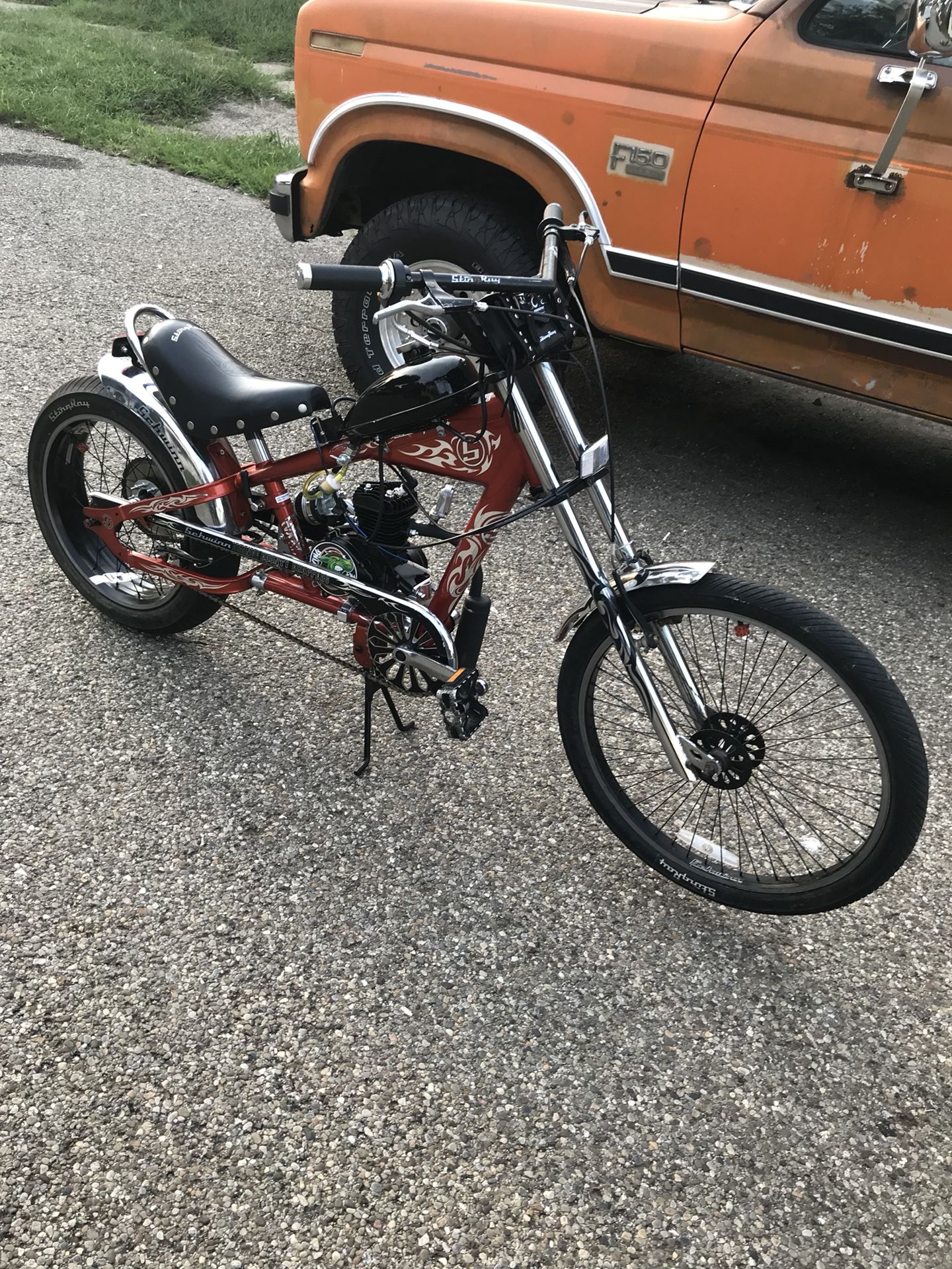 Schwinn OC chopper stingray motorized bike pending sale
