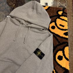 Stone Island Grey Hoodie – Size XL - PreOwned