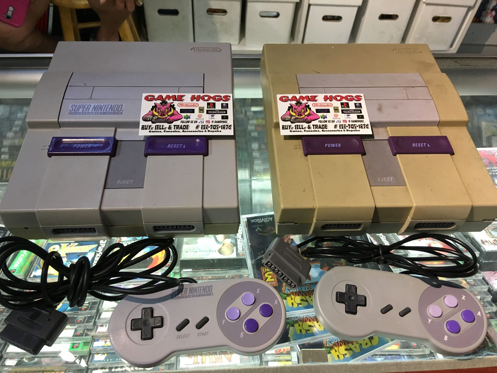 Super Nintendo Complete $110-$130 Gamehogs 11am-7pm