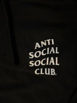Anti Social Social Club ASSC KKoch Flower Butterfly Hoodie Sz