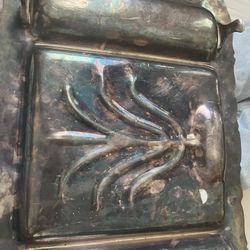 Vintage Bronze Serving Tray