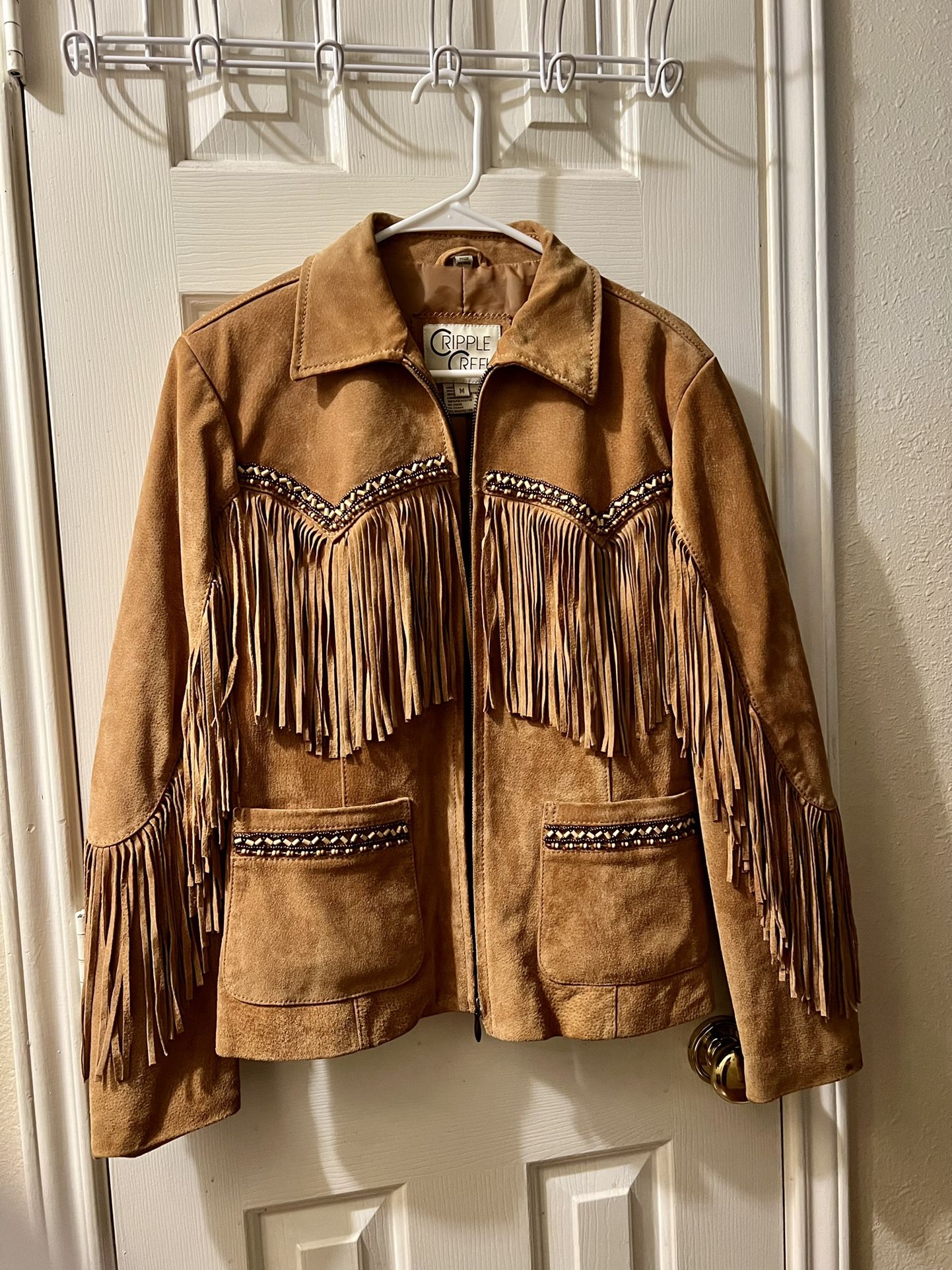 Cripple Creek Suede Fringe Jacket