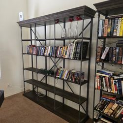 Greyleigh Kyler Etagere Bookcase  - 86 Inches Tall  - Retail For $650 - Selling For $395 Each - 3 Available 