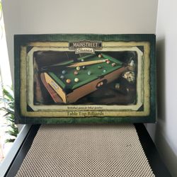 Tabletop  Billiards 