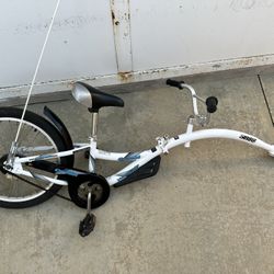 Tag-Along Kids Bike Attachment- Co-Pilot