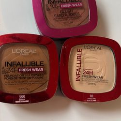 L’Oréal Infallible 24 Hour Wear $7 Each New