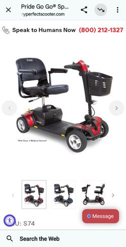 PRIDE ELITE 4WHL SCOOTER