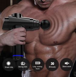 New 30 Level Digital Massage Gun