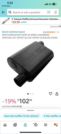 Flowmaster Used